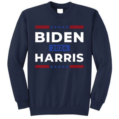 Joe Biden Kamala Harris 2024 Tall Sweatshirt