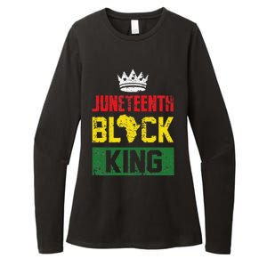 Juneteenth Black King Nutritional Facts Juneteenth Womens CVC Long Sleeve Shirt