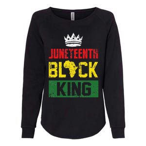 Juneteenth Black King Nutritional Facts Juneteenth Womens California Wash Sweatshirt