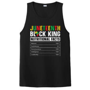 Juneteenth Black King Nutritional Facts Melanin Father PosiCharge Competitor Tank