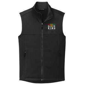 Juneteenth Black King Nutrition Facts Father's Day Melanin Collective Smooth Fleece Vest