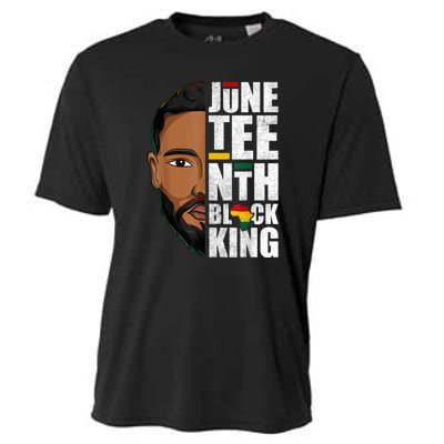 Juneteenth Black King Funny Juneteenth Black King Cooling Performance Crew T-Shirt