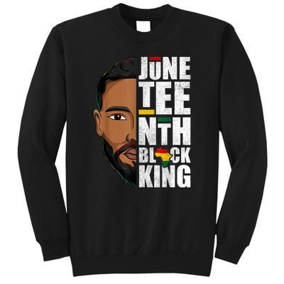 Juneteenth Black King Funny Juneteenth Black King Sweatshirt