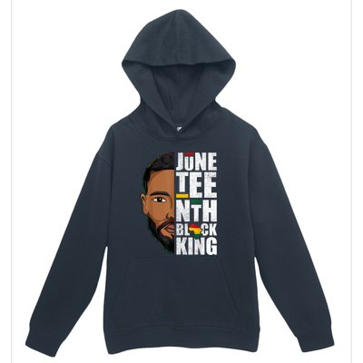 Juneteenth Black King Funny Juneteenth Black King Urban Pullover Hoodie