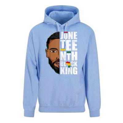 Juneteenth Black King Funny Juneteenth Black King Unisex Surf Hoodie