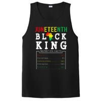 Juneteenth Black King Nutritional Facts Freedom Day PosiCharge Competitor Tank