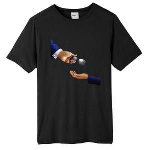 Joe Biden Kamala Harris Sunglasses Glasses Hand Off Gift Tall Fusion ChromaSoft Performance T-Shirt