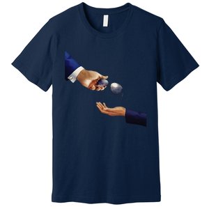 Joe Biden Kamala Harris Sunglasses Glasses Hand Off Gift Premium T-Shirt