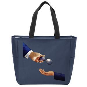 Joe Biden Kamala Harris Sunglasses Glasses Hand Off Gift Zip Tote Bag