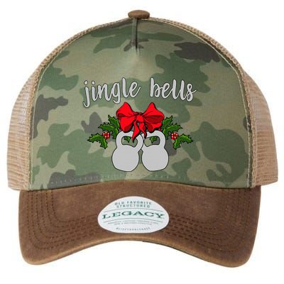 Jingle Bells Kettlebell Christmas Holiday  Legacy Tie Dye Trucker Hat