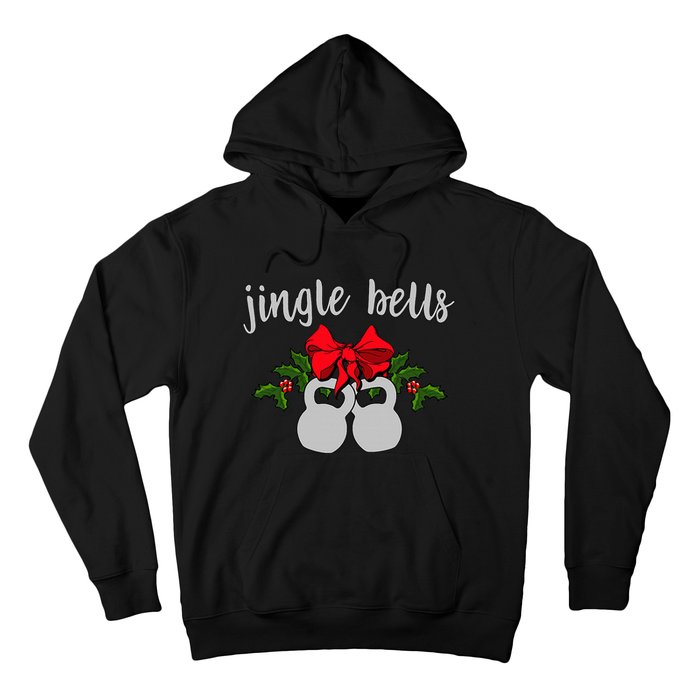 Jingle Bells Kettlebell Christmas Holiday  Hoodie