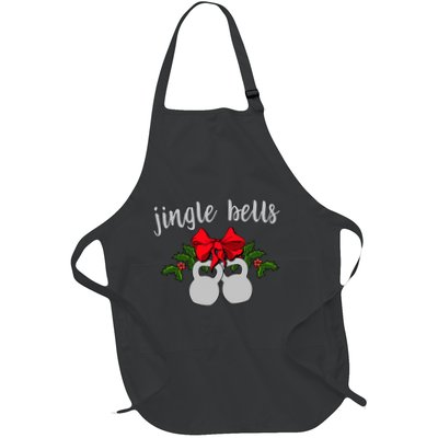 Jingle Bells Kettlebell Christmas Holiday  Apron