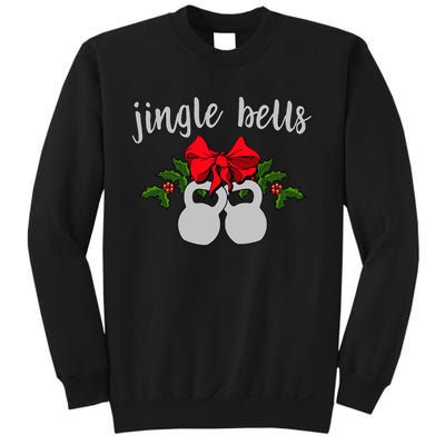 Jingle Bells Kettlebell Christmas Holiday  Sweatshirt