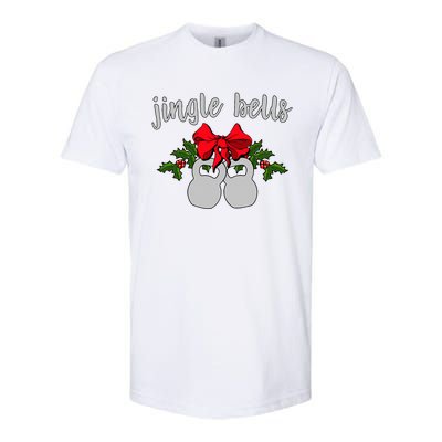 Jingle Bells Kettlebell Christmas Holiday  Softstyle CVC T-Shirt