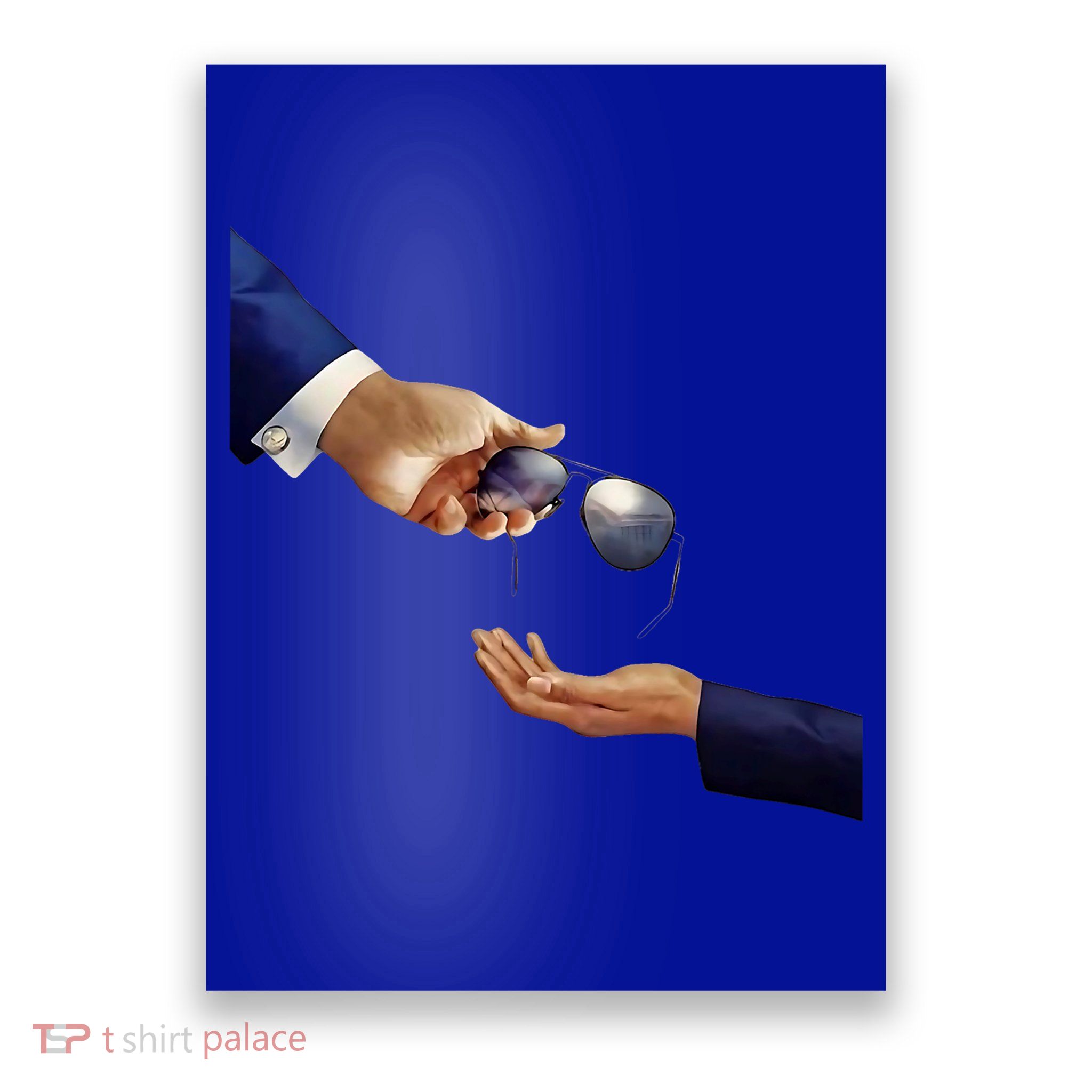 Joe Biden Kamala Harris Sunglasses Glasses Hand Off 2024 Poster