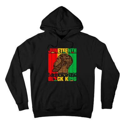 Juneteenth Black King Freedom Menalin 1986 African Tall Hoodie