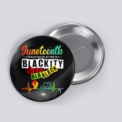 Juneteenth Black King Freedom Menalin 1986 African Button