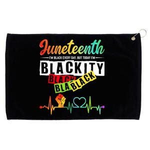 Juneteenth Black King Freedom Menalin 1986 African Grommeted Golf Towel