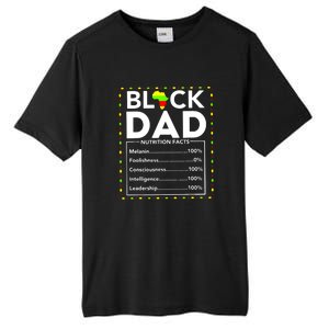 Juneteenth Black King Nutritional Facts Melanin Men Fathers Day Gifts Tall Fusion ChromaSoft Performance T-Shirt