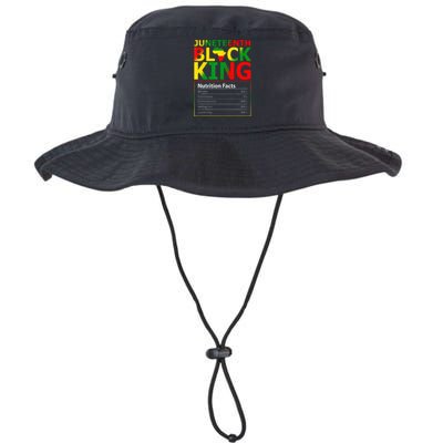 Juneteenth Black King Nutritional Facts Melanin Father Legacy Cool Fit Booney Bucket Hat