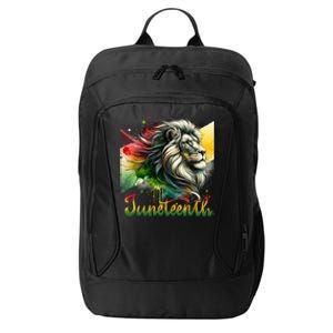 Junenth Black King Black Freedom Lion Face Gift City Backpack