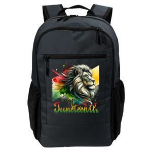 Junenth Black King Black Freedom Lion Face Gift Daily Commute Backpack