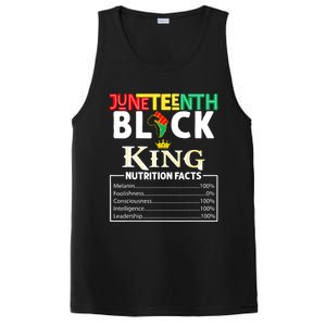 Junenth Black King Nutrition Facts Melanin African Cool Gift PosiCharge Competitor Tank