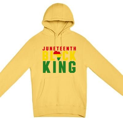 Junenth Black King Nutritional Facts Junenth Gift Premium Pullover Hoodie