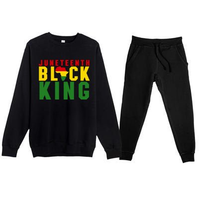 Junenth Black King Nutritional Facts Junenth Gift Premium Crewneck Sweatsuit Set