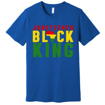 Junenth Black King Nutritional Facts Junenth Gift Premium T-Shirt