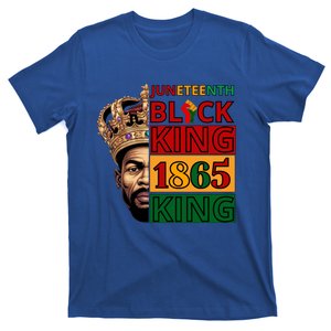 Junenth Black King Nutritional Facts Pride African Gift T-Shirt