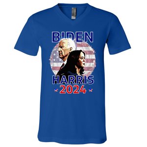 Joe Biden Kamala Harris Democrat Campaign 2024 V-Neck T-Shirt