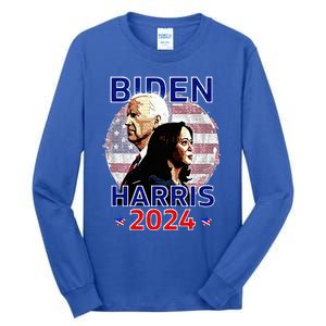 Joe Biden Kamala Harris Democrat Campaign 2024 Tall Long Sleeve T-Shirt