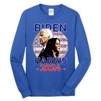 Joe Biden Kamala Harris Democrat Campaign 2024 Tall Long Sleeve T-Shirt