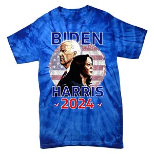 Joe Biden Kamala Harris Democrat Campaign 2024 Tie-Dye T-Shirt