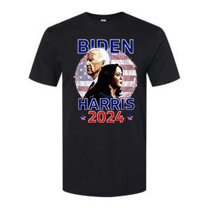 Joe Biden Kamala Harris Democrat Campaign 2024 Softstyle CVC T-Shirt