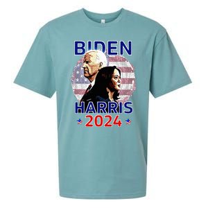 Joe Biden Kamala Harris Democrat Campaign 2024 Sueded Cloud Jersey T-Shirt