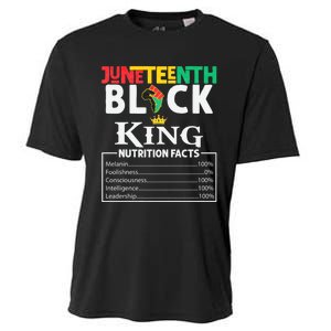 Juneteenth Black King Nutritional Facts Freedom Day Black History Month Dream Cooling Performance Crew T-Shirt