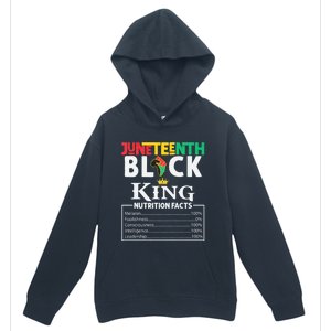 Juneteenth Black King Nutritional Facts Freedom Day Black History Month Dream Urban Pullover Hoodie