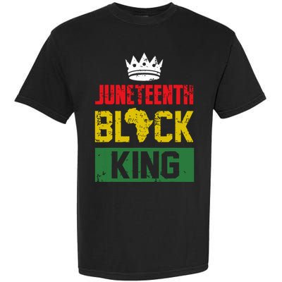 Juneteenth Black King Nutritional Facts Boy Juneteenth Garment-Dyed Heavyweight T-Shirt