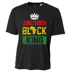 Juneteenth Black King Nutritional Facts Boy Juneteenth Cooling Performance Crew T-Shirt