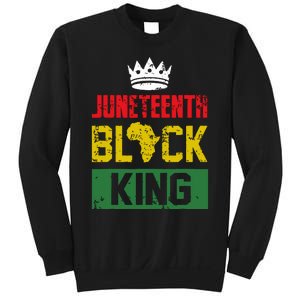 Juneteenth Black King Nutritional Facts Boy Juneteenth Sweatshirt