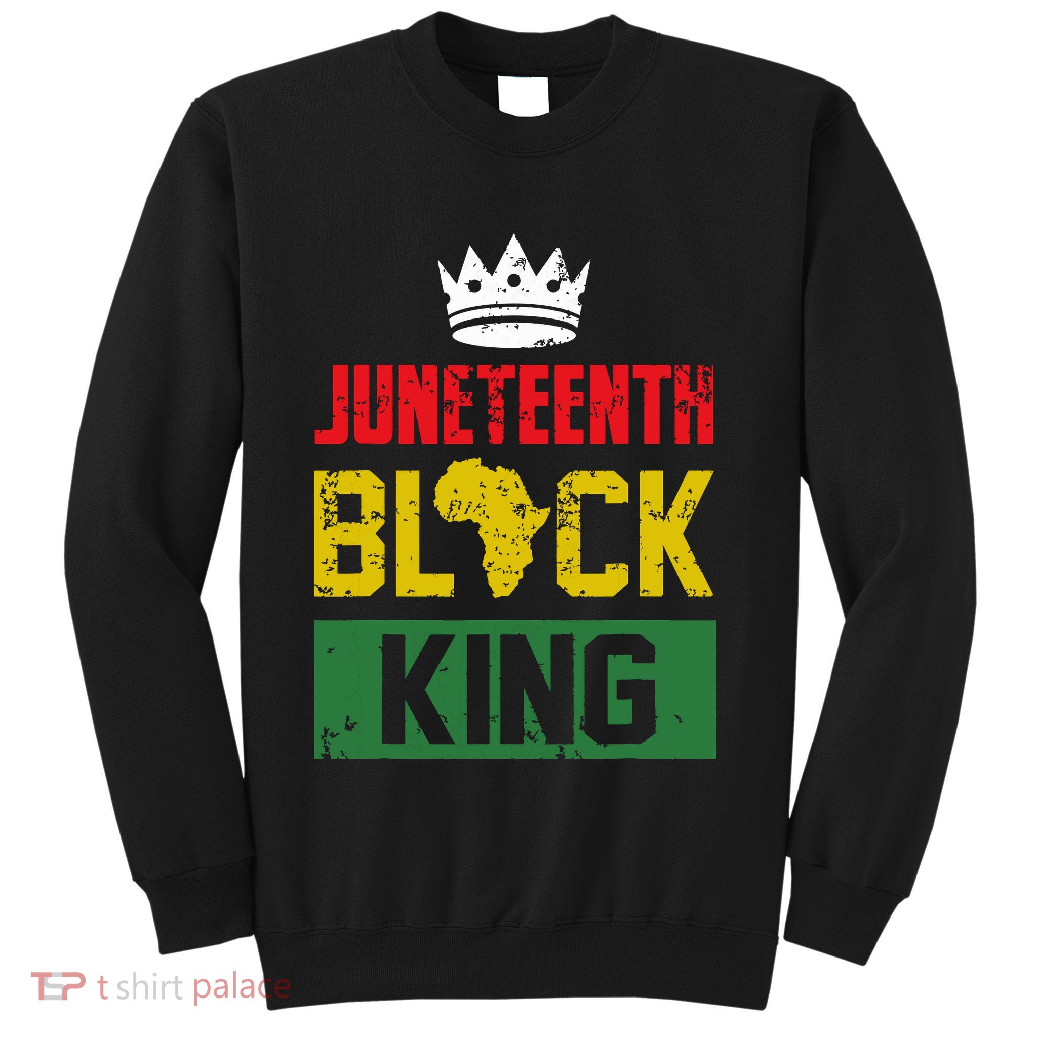 Juneteenth Black King Nutritional Facts Boy Juneteenth Sweatshirt