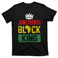 Juneteenth Black King Nutritional Facts Boy Juneteenth T-Shirt