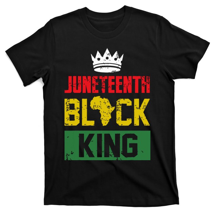 Juneteenth Black King Nutritional Facts Boy Juneteenth T-Shirt