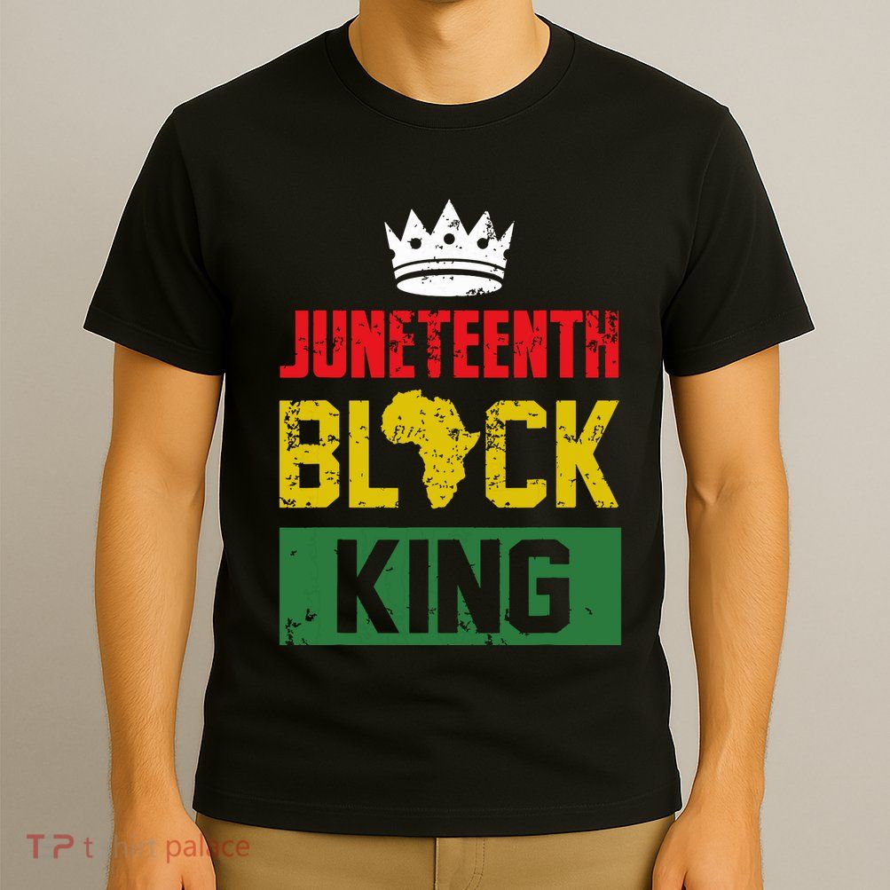 Juneteenth Black King Nutritional Facts Boy Juneteenth T-Shirt