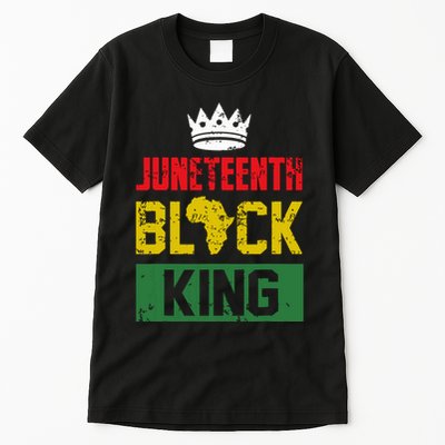 Juneteenth Black King Nutritional Facts Boy Juneteenth Tall T-Shirt