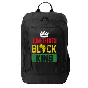 Juneteenth Black King Nutritional Facts Boy Juneteenth City Backpack