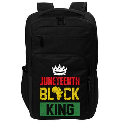 Juneteenth Black King Nutritional Facts Boy Juneteenth Impact Tech Backpack