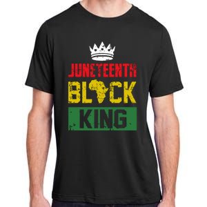 Juneteenth Black King Nutritional Facts Boy Juneteenth Adult ChromaSoft Performance T-Shirt